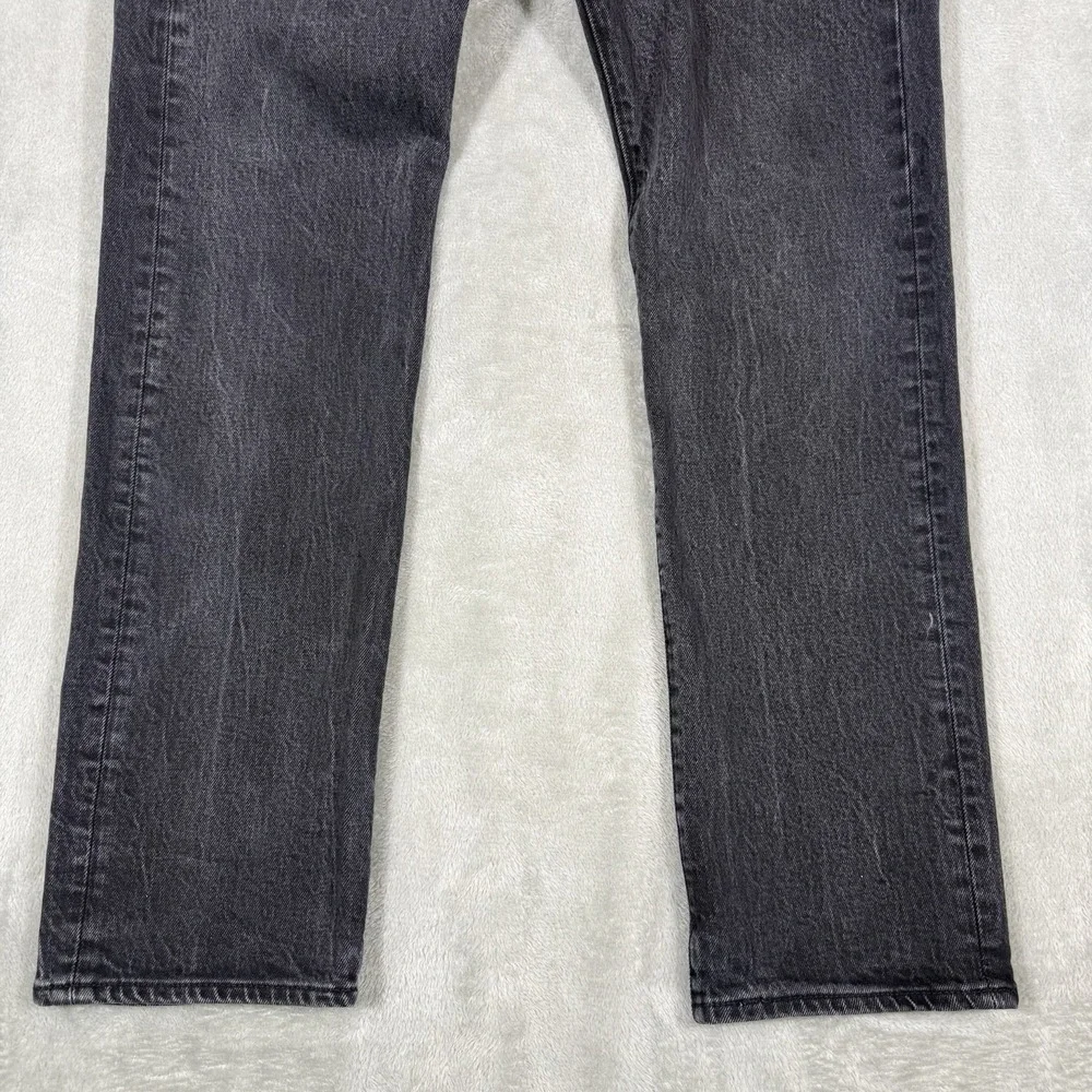 Levis 501XX Jeans Mens 33x30 (Fit32x29) Black Button Fly Denim Pants